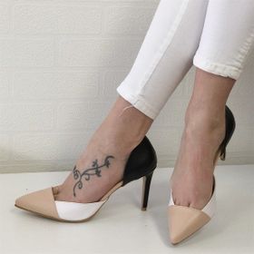 Mio Gusto Brien 3 Renkli Ten Stiletto