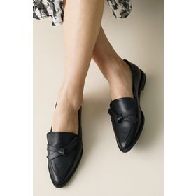 Mio Gusto Ezra Siyah Kadın Loafer Ayakkabı