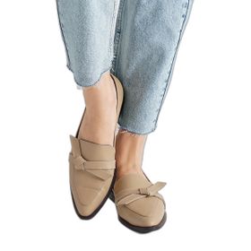 Mio Gusto Ezra Vizon Renk Kadın Loafer Ayakkabı