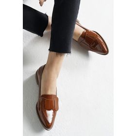 Mio Gusto Nora Taba Kadın Loafer Ayakkabı