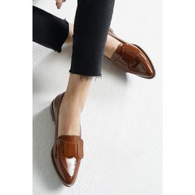 Mio Gusto Nora Taba Kadın Loafer Ayakkabı