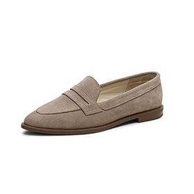 Mio Gusto River Bej Renk Kadın Loafer Ayakkabı