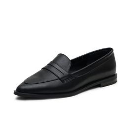 Mio Gusto River Siyah Renk Kadın Loafer Ayakkabı