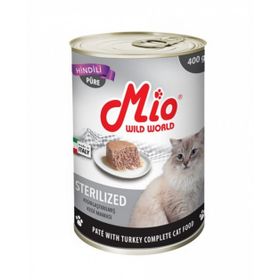 Mio Hindi Etli 400 gr Kısırlaştırılmış Kedi Konserve