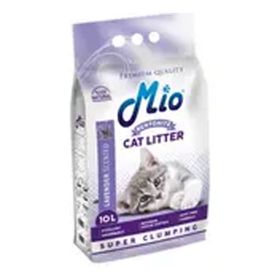 Mio Lavanta Kokulu Kalın Topaklaşan Bentonit 10 lt Kedi Kumu