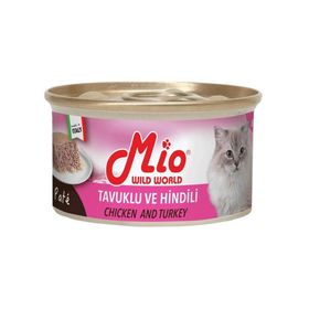 Mio Tavuklu ve Hindili 85 gr Yetişkin Kedi Konserve