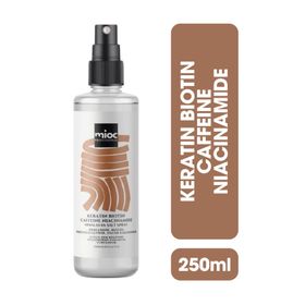 Mioc Professional Keratin Biotin Caffeine Niacinamide Himalayan Salt 250 ml Sprey