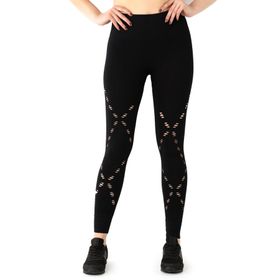 MioFit Pars Seamless Siyah Kadın Tayt