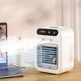 Mioji Mio AC4 3600 mAh Taşınabilir Buharlı Buzlu Nemlendirici Hava Soğutucu Vantilatör
