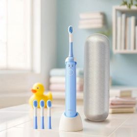 Mioji Oral B2 Kids Care Mavi Şarjlı Çocuk Diş Fırçası + 4 Adet Fırça Başlık