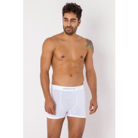 Miorre Beyaz S-M Seamless Erkek Boxer