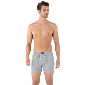 Miorre Cotton Gri Melanj Erkek Boxer
