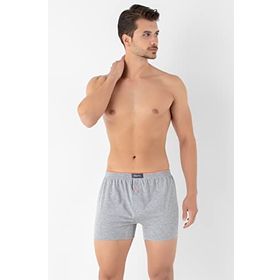 Miorre Cotton Gri Melanj Erkek Boxer