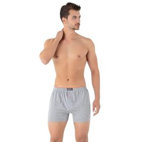 Miorre Cotton Gri Melanj Erkek Boxer