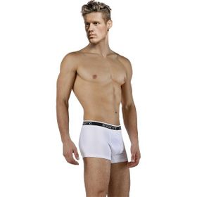 Miorre Modal Strech Beyaz Erkek Boxer