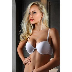 Miorre Push-Up Dolgulu Önden Açılabilir Beyaz Sütyen