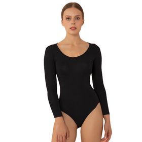 Miorre Siyah L-XL Uzun Kol Modal Body