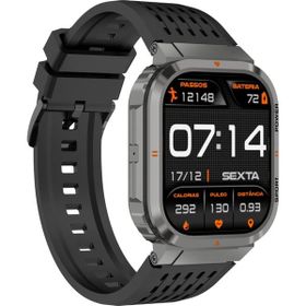 Mipo S-43 Geo 46 mm Titanyum Grisi Akıllı Saat