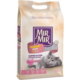 Mır Mır 10 lt Bentonite Bebek Pudrası Kokulu Kedi Kumu