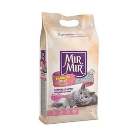 Mır Mır 4 x 5 lt Hoş kokulu İnce Taneli Topaklanan Kedi Kumu