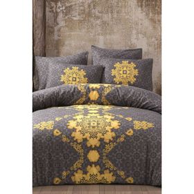Mira Home 100x100 cm Pamuklu Saray Işıltısı Çift Kişilik Nevresim Takımı