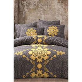 Mira Home 100x100 cm Pamuklu Saray Işıltısı Çift Kişilik Nevresim Takımı