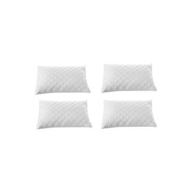 Mira Home 4'lü 50x70 cm %100 Pamuk Kapitoneli Yastık Koruyucu