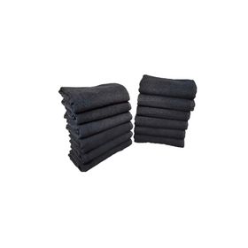 Mira Home 50x90 cm 12'li Paket Boya Tutmayan Mikrofiber El Yüz Spor Havlusu