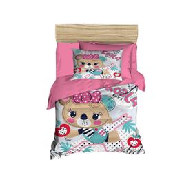 Mira Home Baby Koala Dijital Baskılı 3D Pamuklu Yenidoğan Bebek Nevresim Takımı
