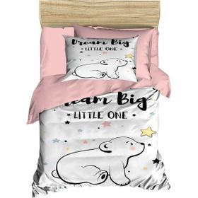 Mira Home Dream Big Dijital Baskılı 3D Pamuklu Yenidoğan Bebek Nevresim Takımı