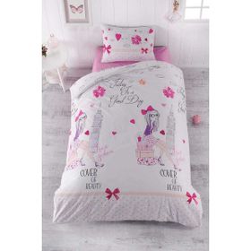 Mira Home Good Day Renklii Tek Kişilik Genç Kız Çocuk Nevresim Takımı