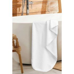 Mira Home Luxury Hotel Beyaz 90x150 cm %100 Pamuk Gramajlı Banyo Havlusu