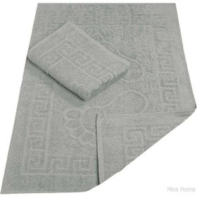 Mira Home Menesch Gri %100 Pamuk 50x70 cm 2'li Banyo Ayak Havlusu