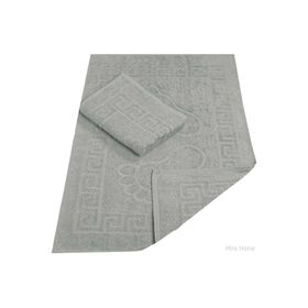 Mira Home Menesch Gri %100 Pamuk 50x70 cm 2'li Banyo Ayak Havlusu