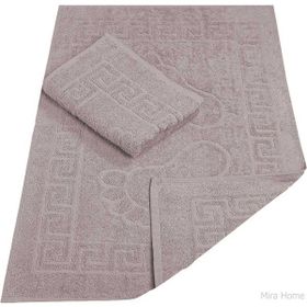 Mira Home Menesch Mürdüm %100 Pamuk 50x70 cm 2'li Banyo Ayak Havlusu