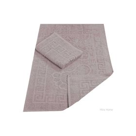 Mira Home Menesch Mürdüm %100 Pamuk 50x70 cm 2'li Banyo Ayak Havlusu