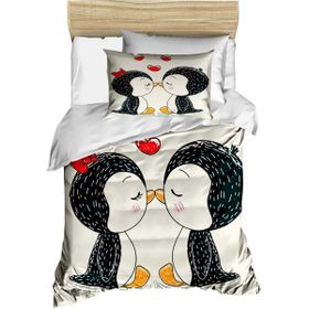 Mira Home Penguen %100 Pamuklu Yenidoğan Kız Bebek Nevresim Takımı