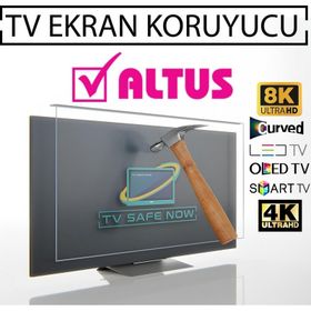 Mira Panel Altus AL43L47254B Kırılmaz Nano 3 mm TV Ekran Koruyucu