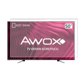 Mira Panel Awox Kırılmaz Nano 2 mm 50 inç TV Ekran Koruyucu