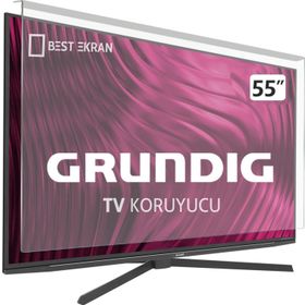 Mira Panel Grundig G55L85434B Kırılmaz Nano 2 mm TV Ekran Koruyucu