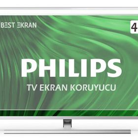 Mira Panel Philips 40PFL4358K Kırılmaz Nano 2 mm TV Ekran Koruyucu