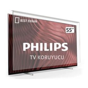 Mira Panel Philips 55PUS7600 Kırılmaz Nano 2 mm TV Ekran Koruyucu