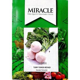 Miracle 10 gr Toros Beyaz Turp Tohumu