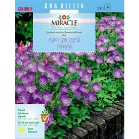 Miracle 1000 Adet Mavi Çan Çiçeği Tohumu