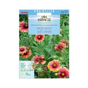 Miracle 190 Adet Karışık Gayret Çiçeği Tohumu