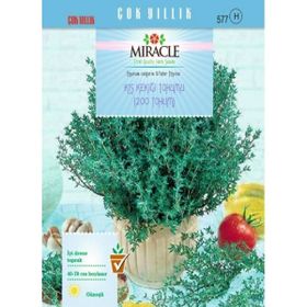 Miracle 200 Tohum 1 Adet Zahter Kekiği Tohumu