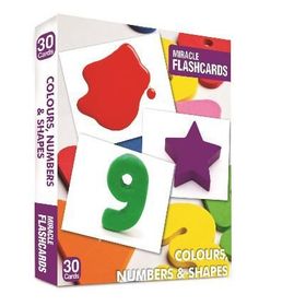Miracle Flashcards - Colours, Numbers &Shapes - kollektif