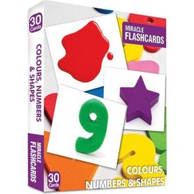 Miracle Flashcards - Colours, Numbers &Shapes - kollektif