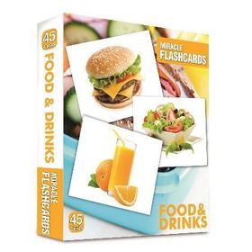 MIRACLE FLASHCARDS: FOOD AND DRINK BOX - KOLEKTIF
