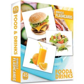 MIRACLE FLASHCARDS: FOOD AND DRINK BOX - KOLEKTIF